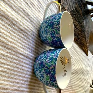 Never used Lilly Pulitzer mugs!